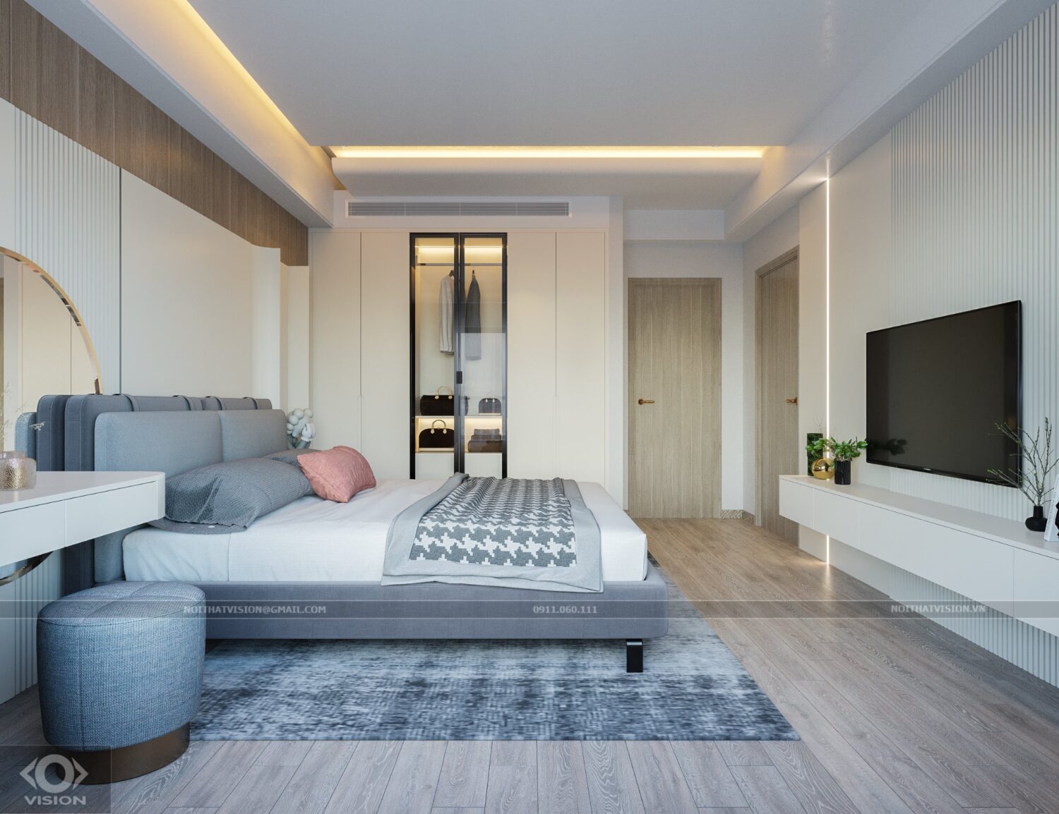 3D Interior Model Bed Room Scene 3dsmax 2412575