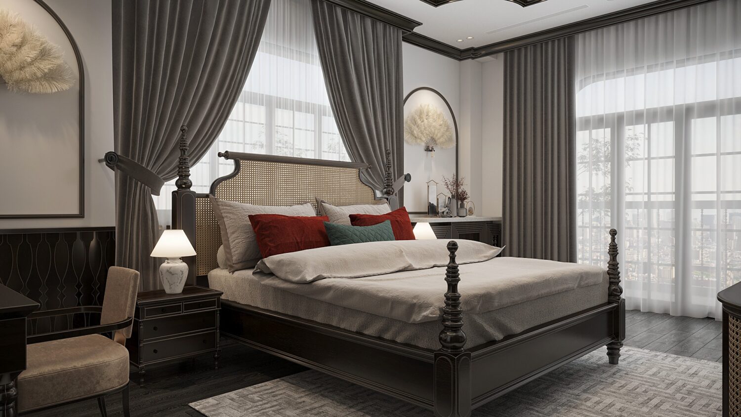 3D Interior Model Bed Room Scene 3dsmax 2412576
