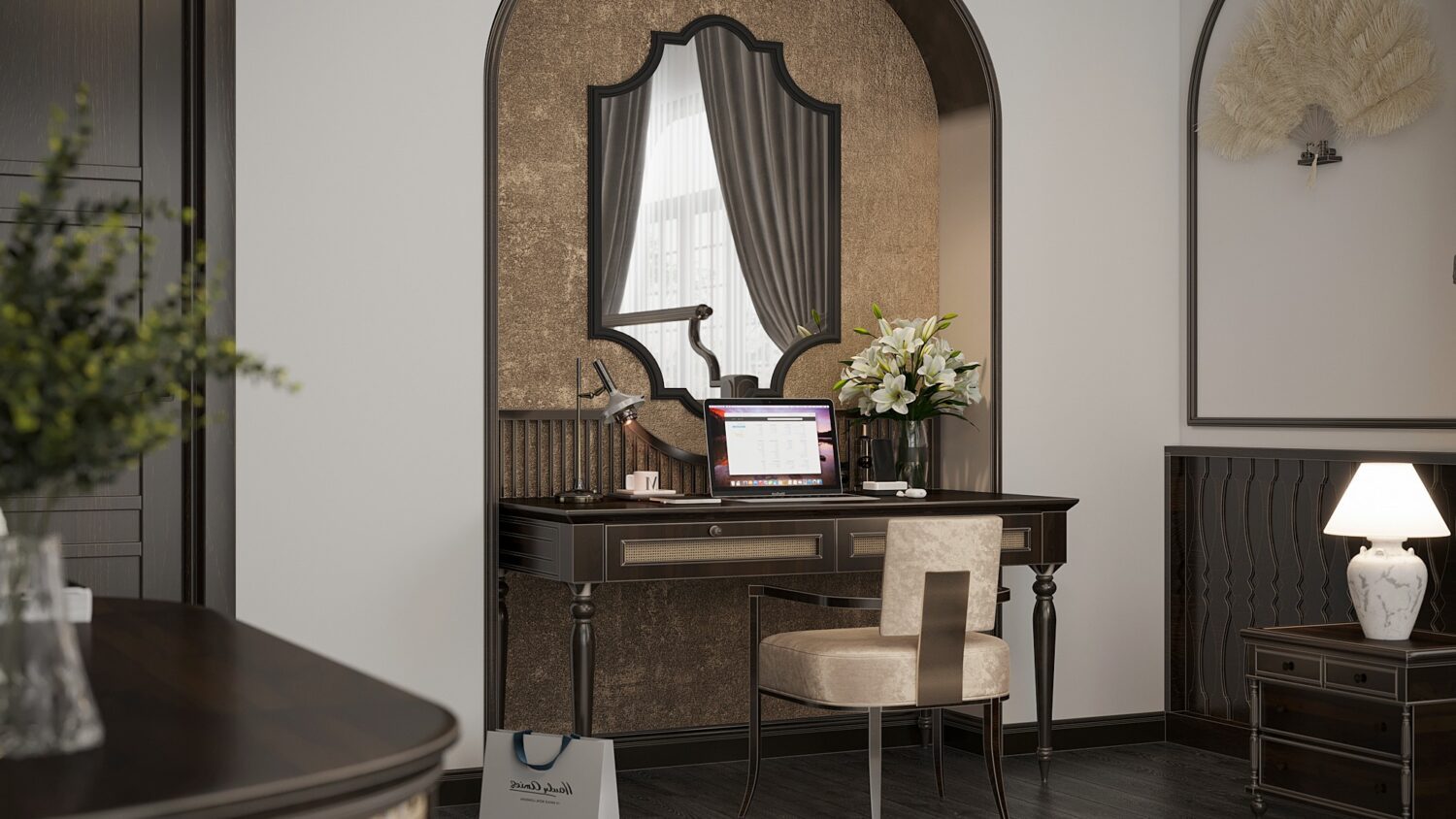 3D Interior Model Bed Room Scene 3dsmax 2412576