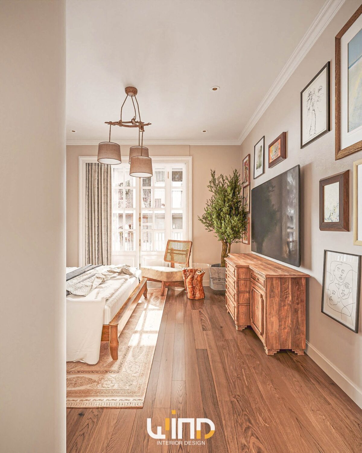 3D Interior Model Bed Room Scene 3dsmax 2412605