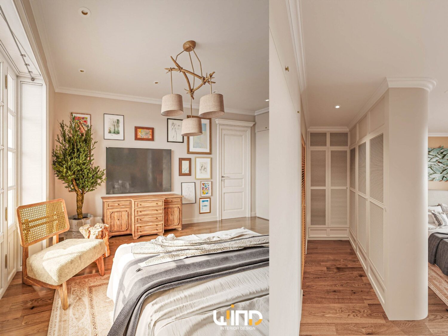 3D Interior Model Bed Room Scene 3dsmax 2412605