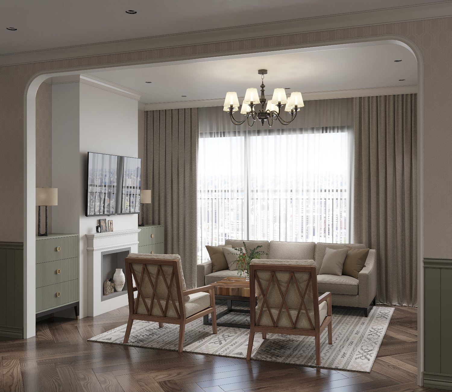 3D Interior Apartment Scene 3dsmax 2412619