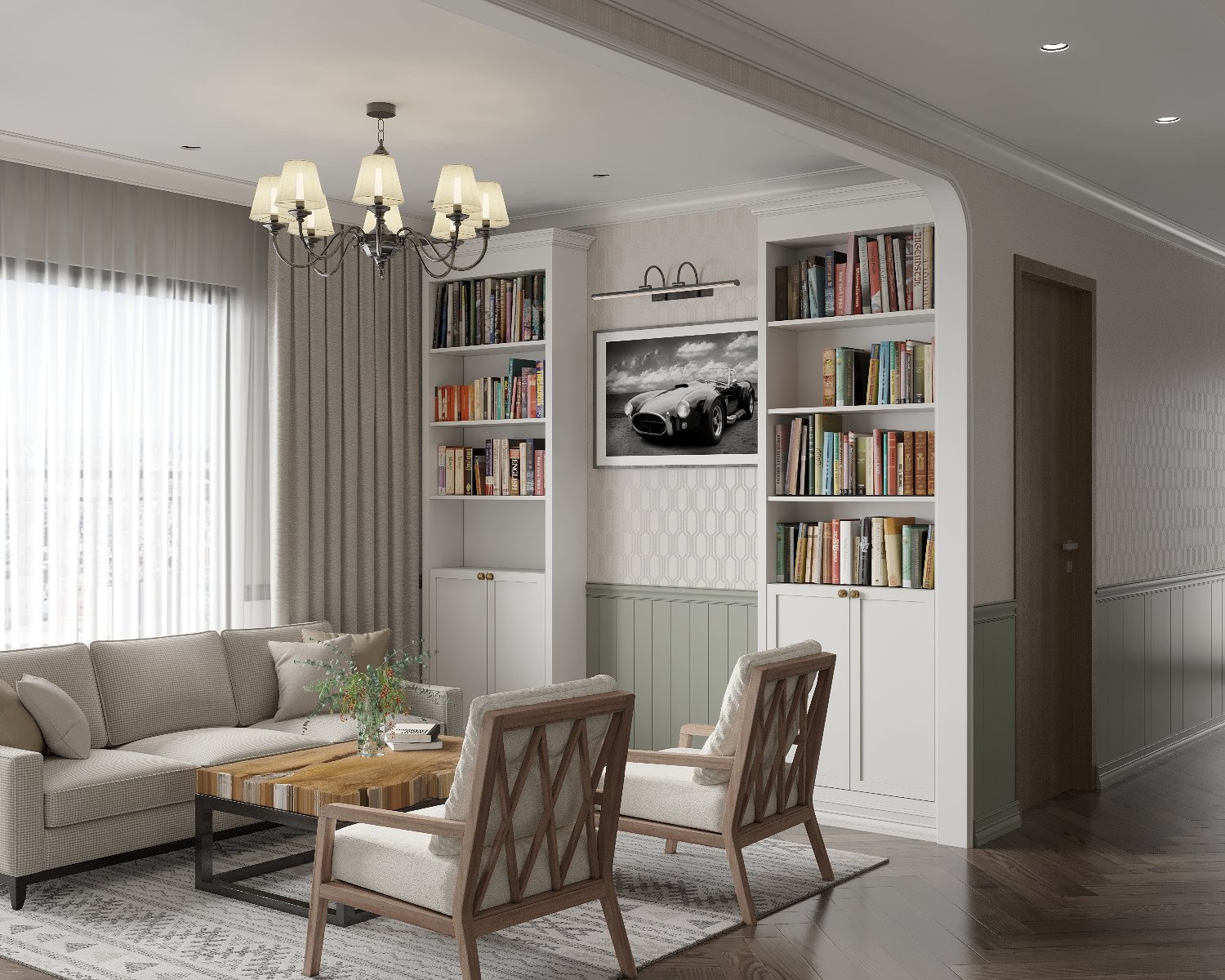 3D Interior Apartment Scene 3dsmax 2412619