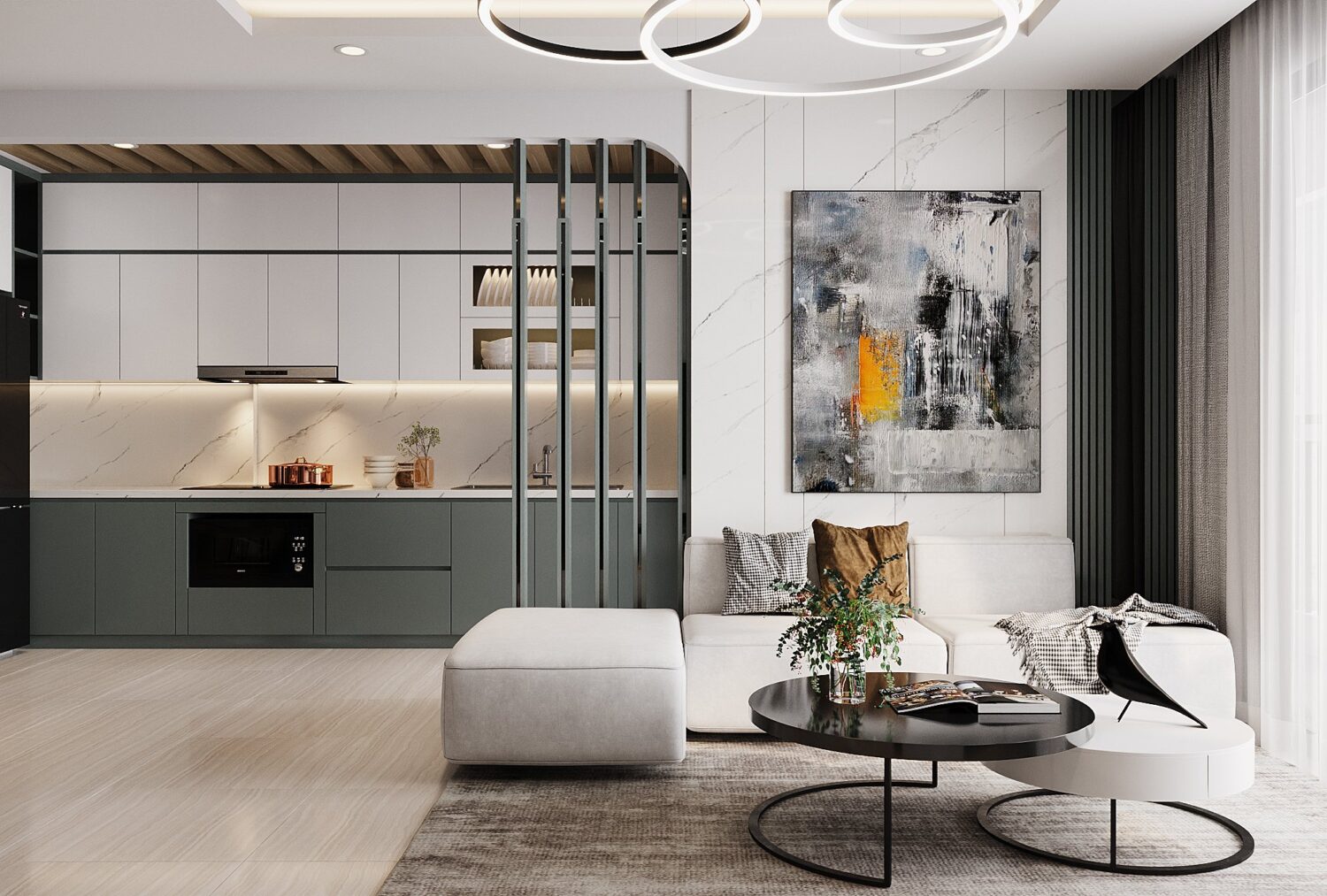 3D Interior Apartment Scene 3dsmax 2412651