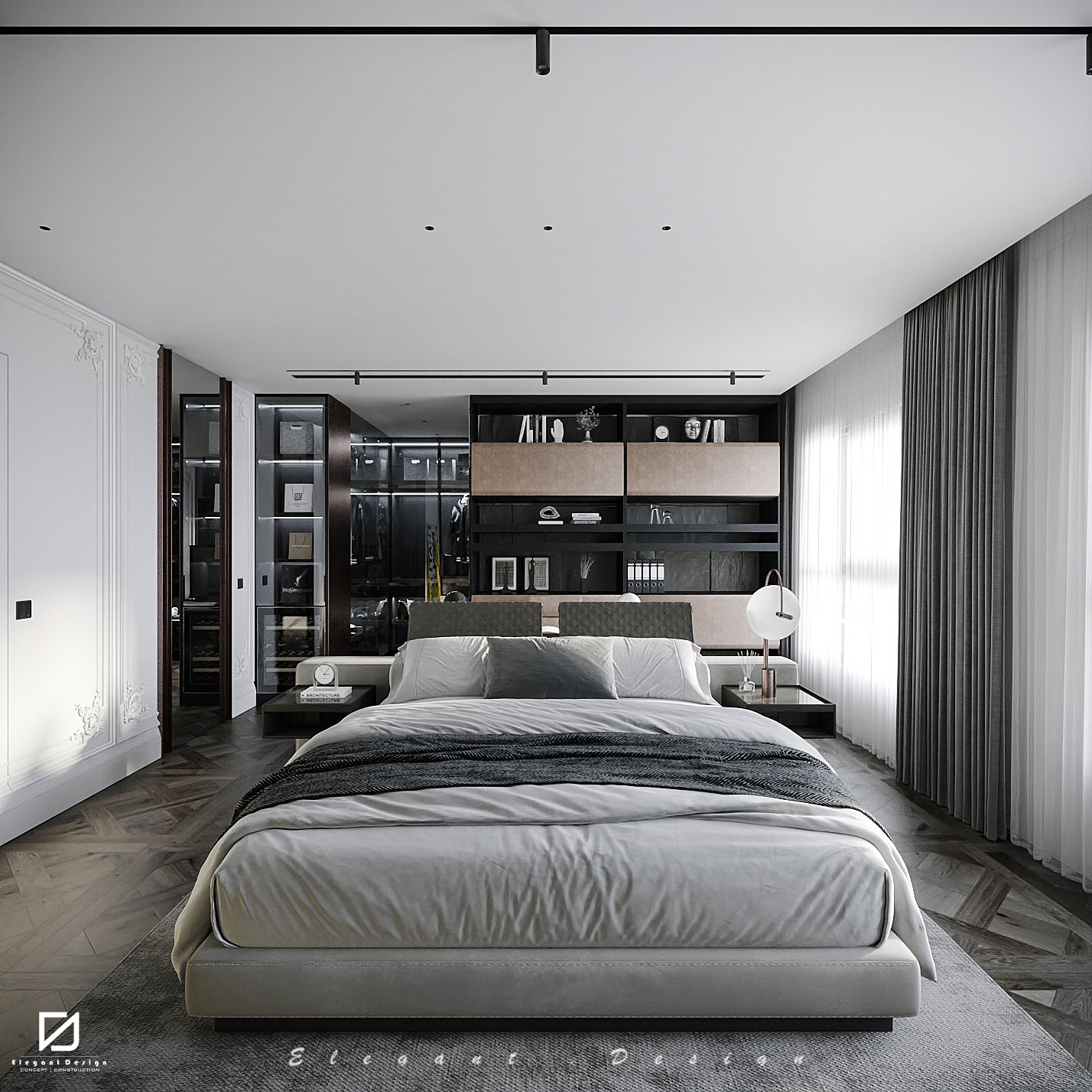3D Interior Model Bed Room Scene 3dsmax 2412661