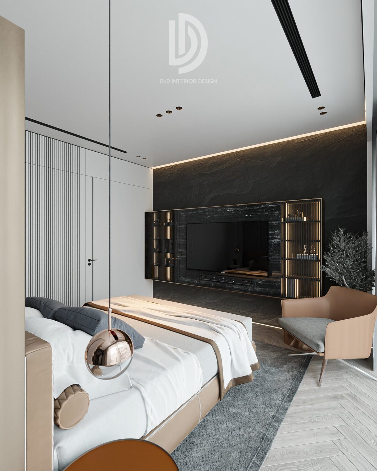 3D Interior Model Bed Room Scene 3dsmax 2412662