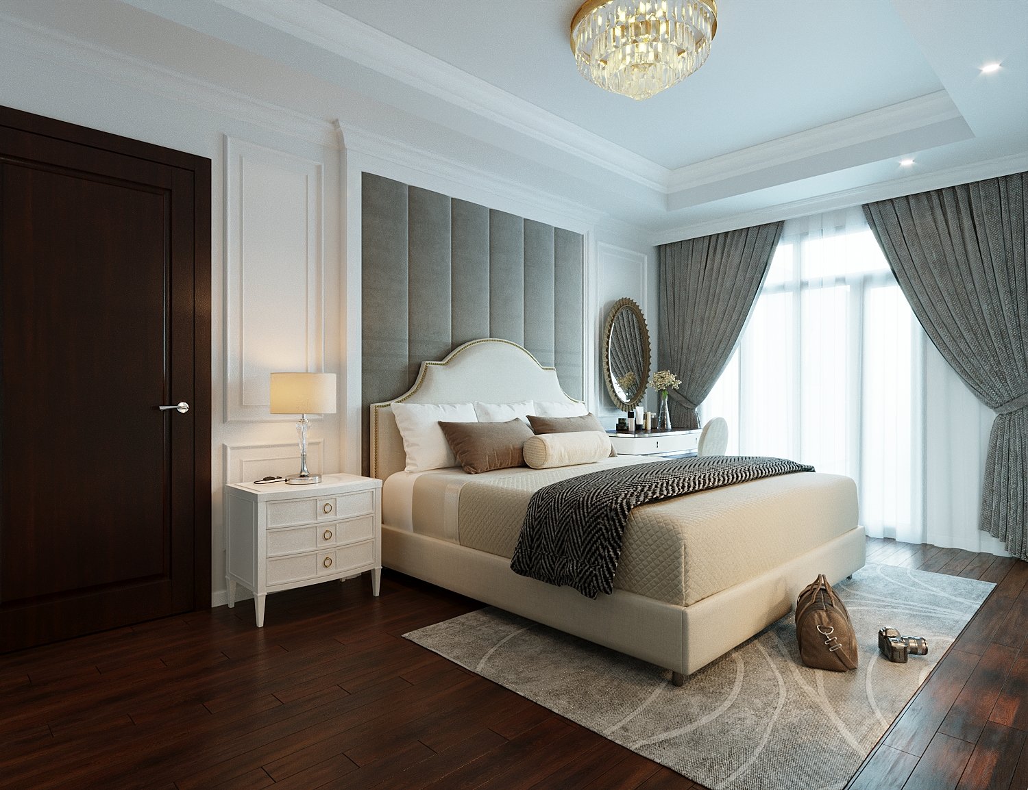 3D Interior Model Bed Room Scene 3dsmax 2412663