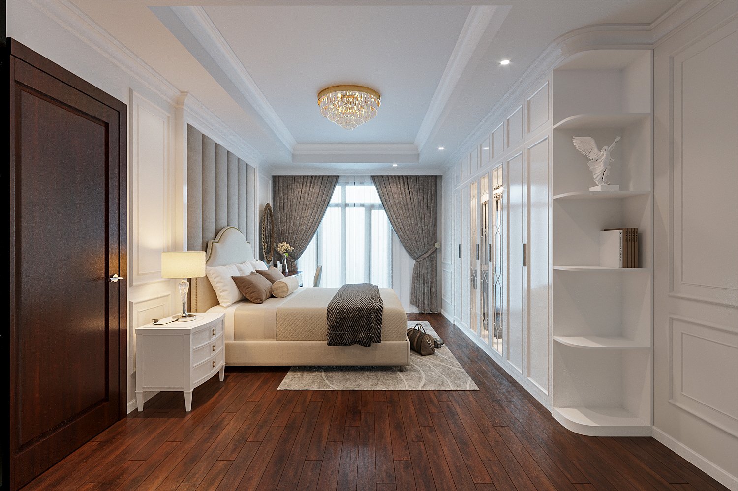 3D Interior Model Bed Room Scene 3dsmax 2412663