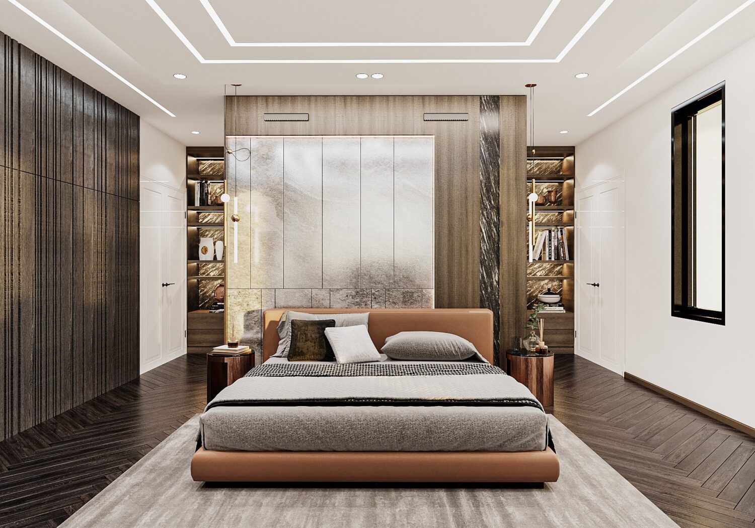 3D Interior Model Bed Room Scene 3dsmax 2412669