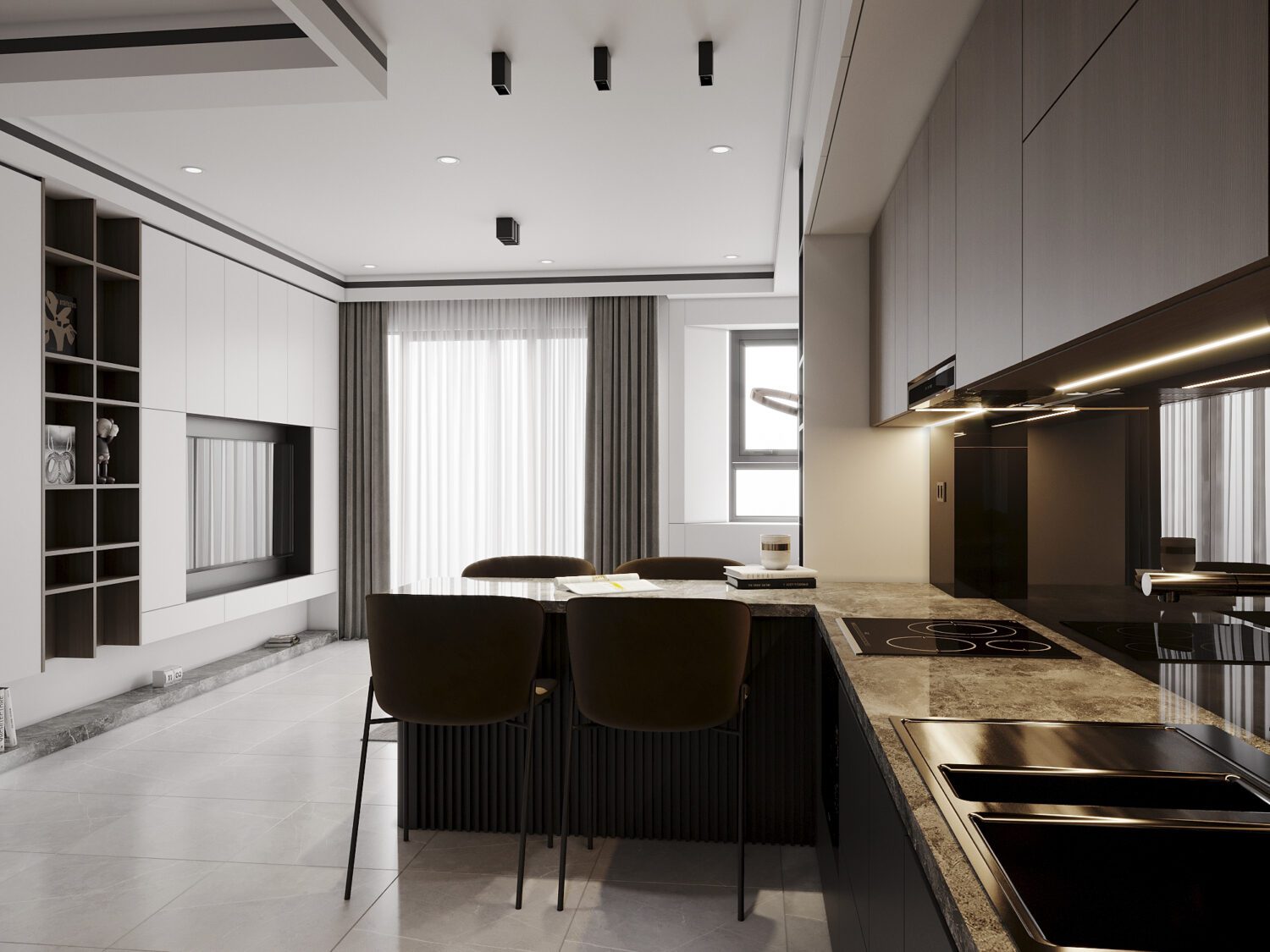 3D Interior Apartment Scene 3dsmax 2412676