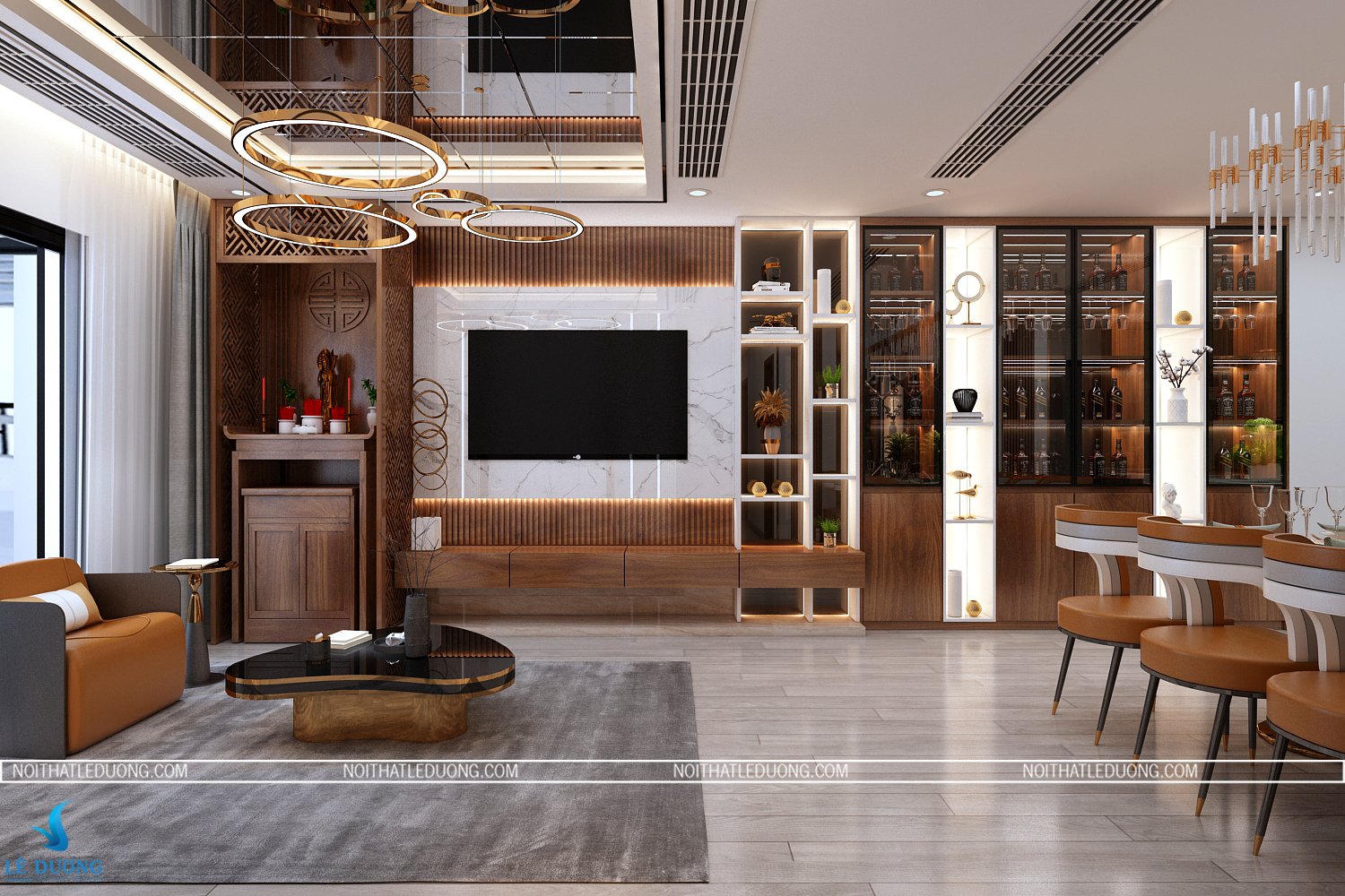 3D Interior Apartment Scene 3dsmax 2412692