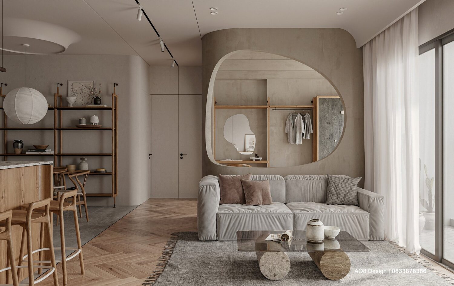 3D Interior Apartment Scene 3dsmax 2412695