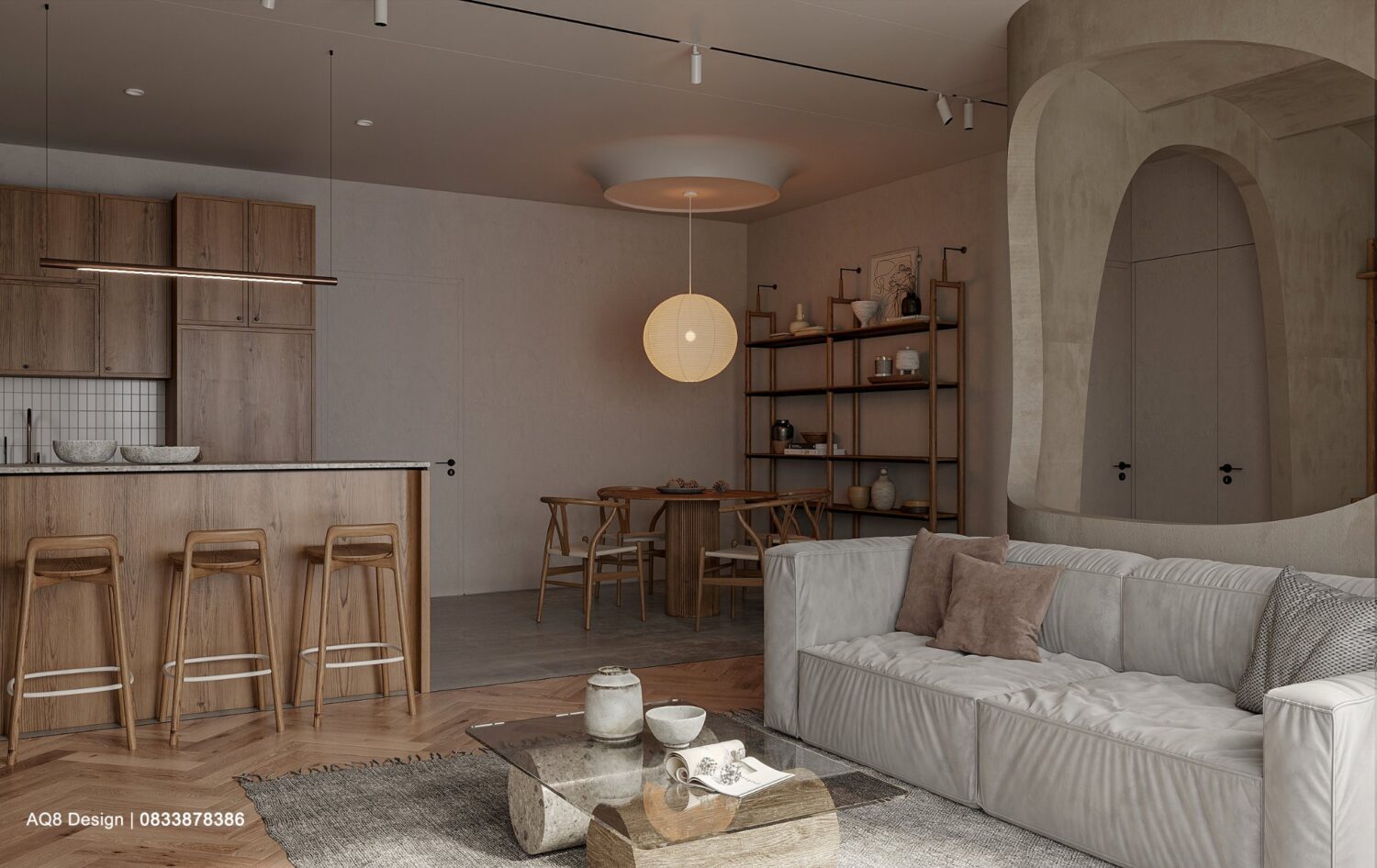 3D Interior Apartment Scene 3dsmax 2412695