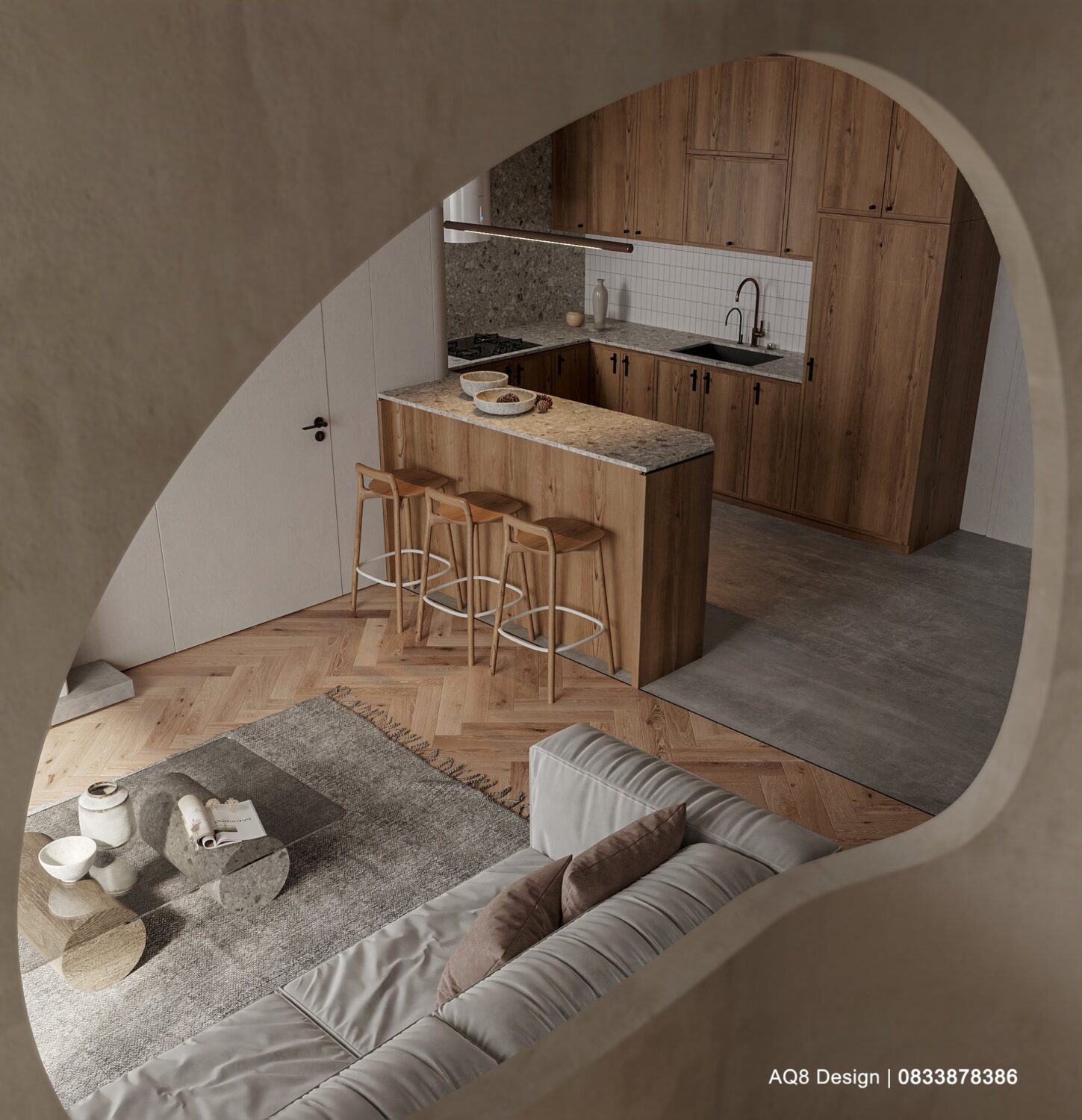 3D Interior Apartment Scene 3dsmax 2412695