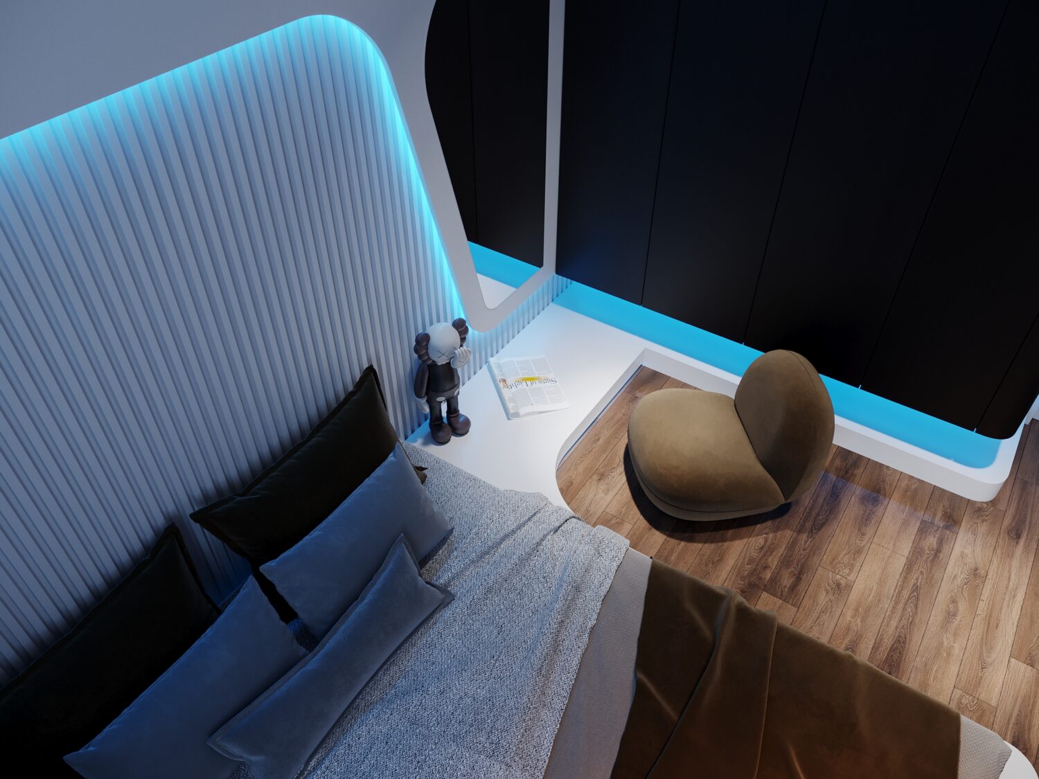 3D Interior Apartment Scene 3dsmax 2412705