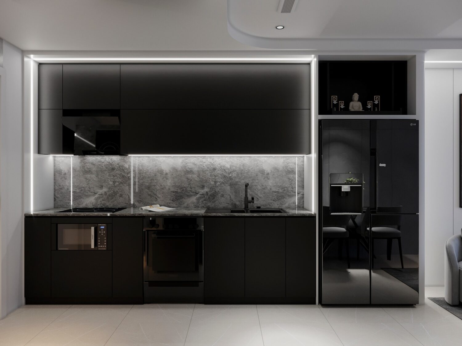 3D Interior Apartment Scene 3dsmax 2412705