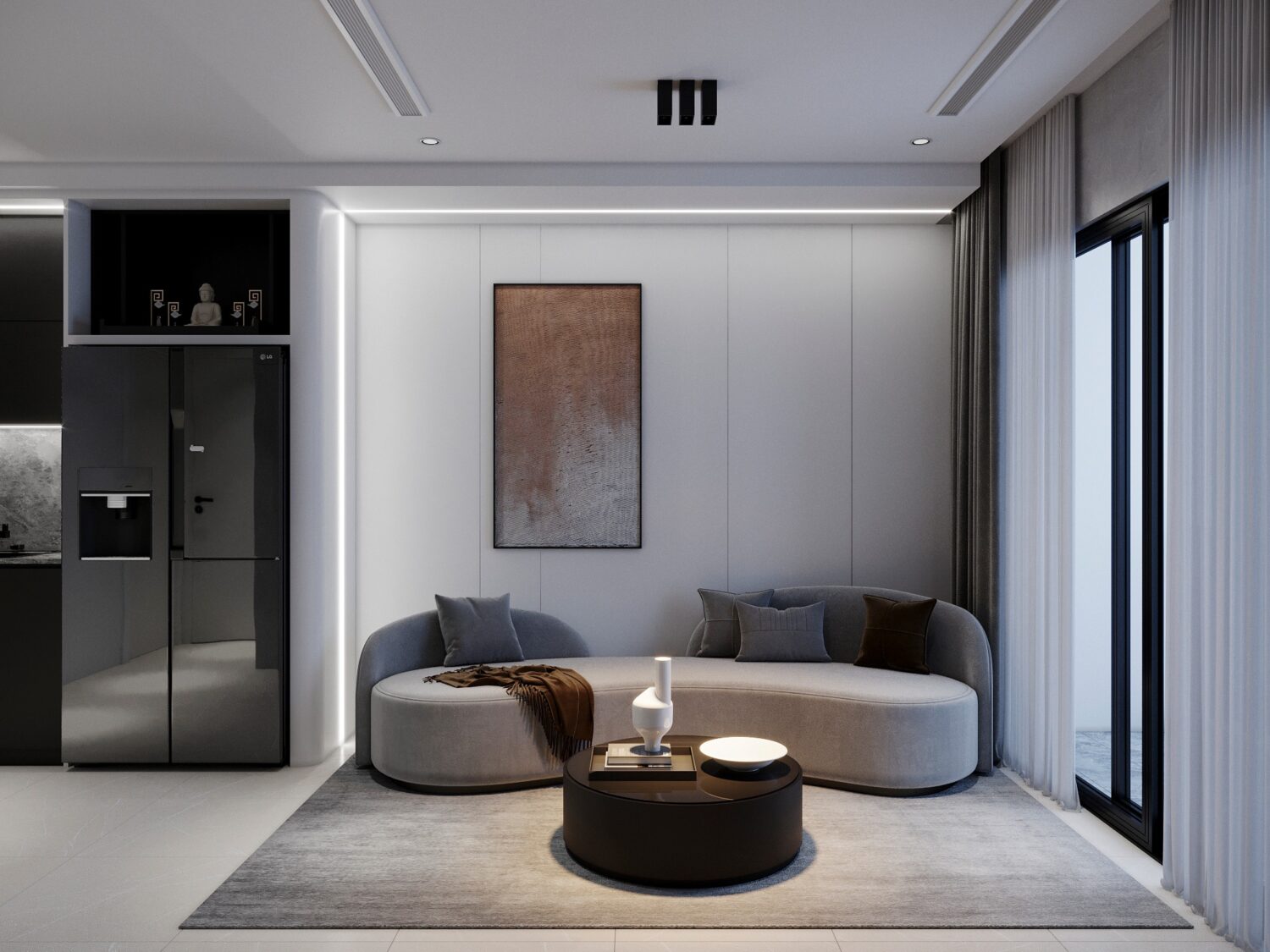 3D Interior Apartment Scene 3dsmax 2412705