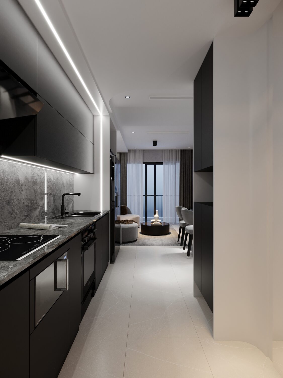 3D Interior Apartment Scene 3dsmax 2412705