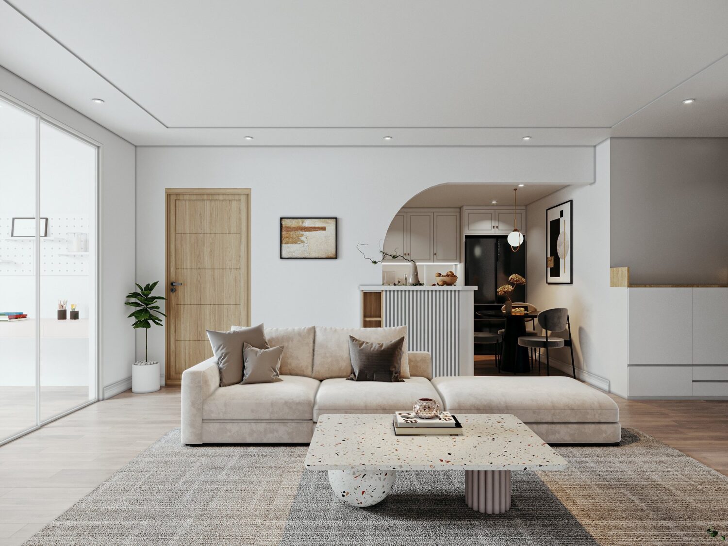 3D Interior Apartment Scene 3dsmax 2412722