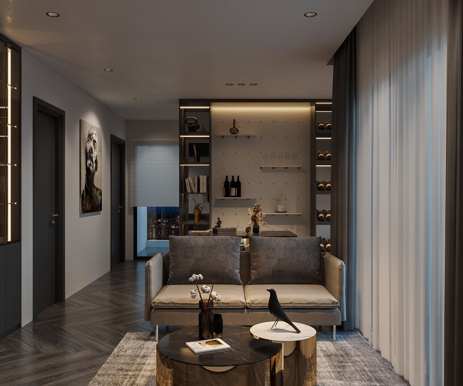 3D Interior Apartment Scene 3dsmax 2412726