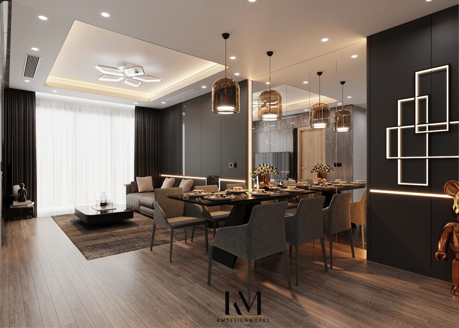 3D Interior Apartment Scene 3dsmax 2412727