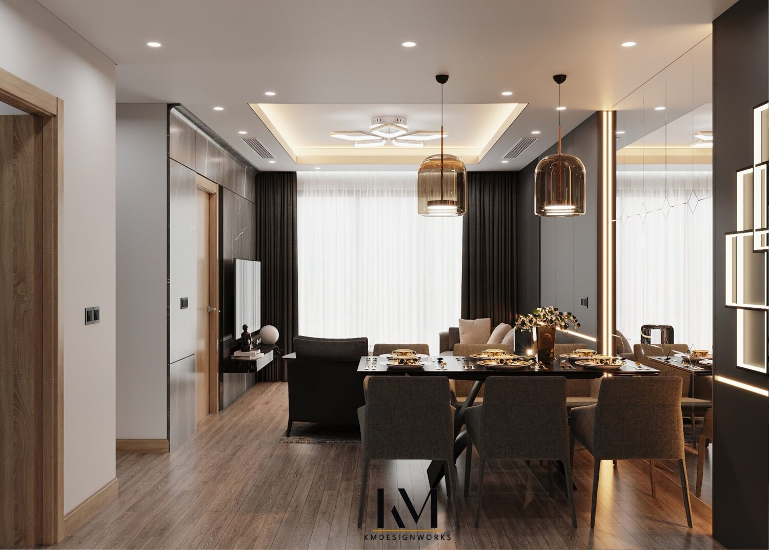 3D Interior Apartment Scene 3dsmax 2412727