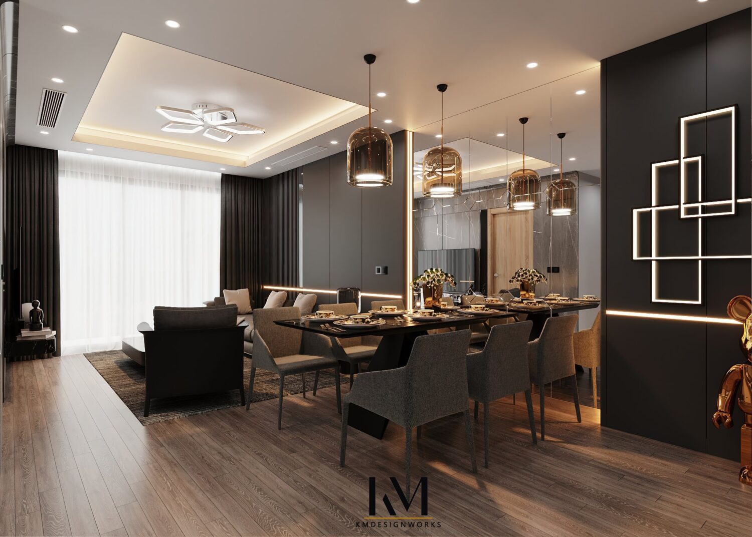 3D Interior Apartment Scene 3dsmax 2412727