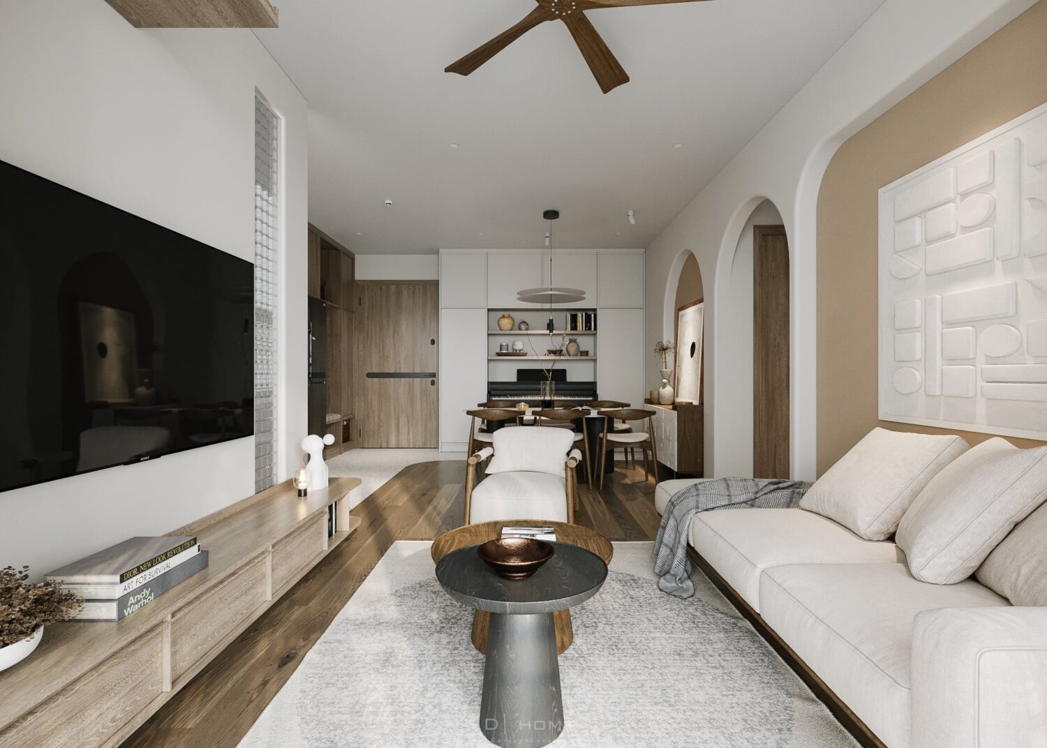 3D Interior Apartment Scene 3dsmax 2412738