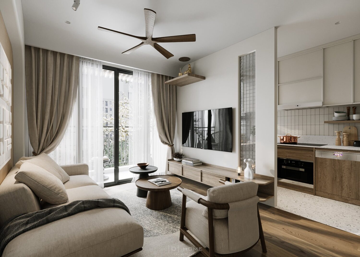 3D Interior Apartment Scene 3dsmax 2412738