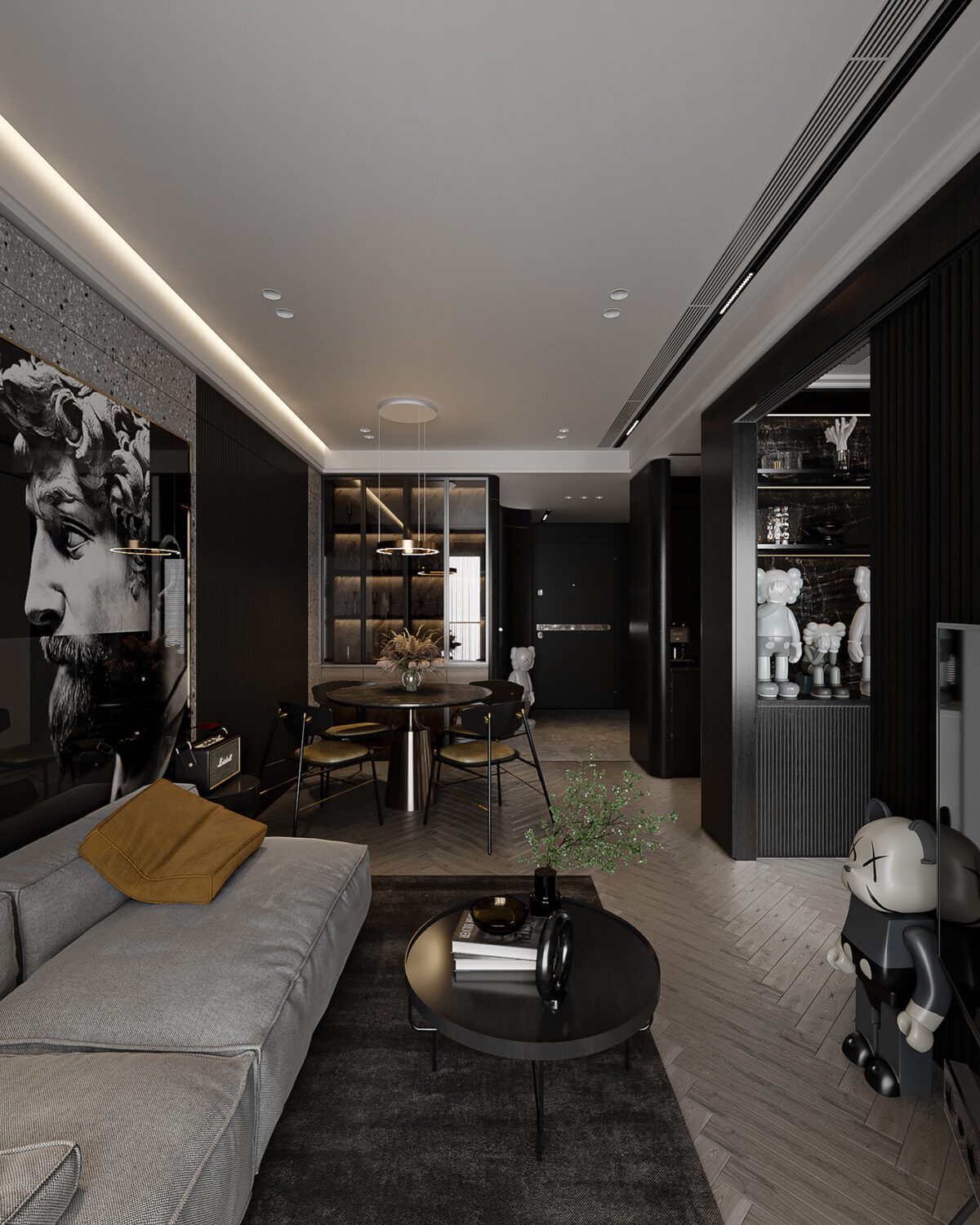 3D Interior Apartment Scene 3dsmax 2412742