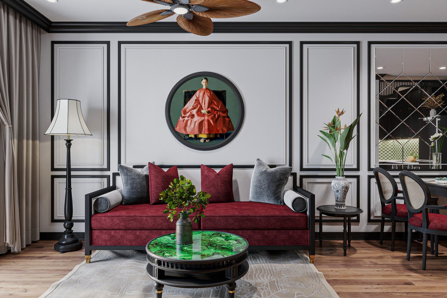 3D Interior Apartment Scene 3dsmax 2412757