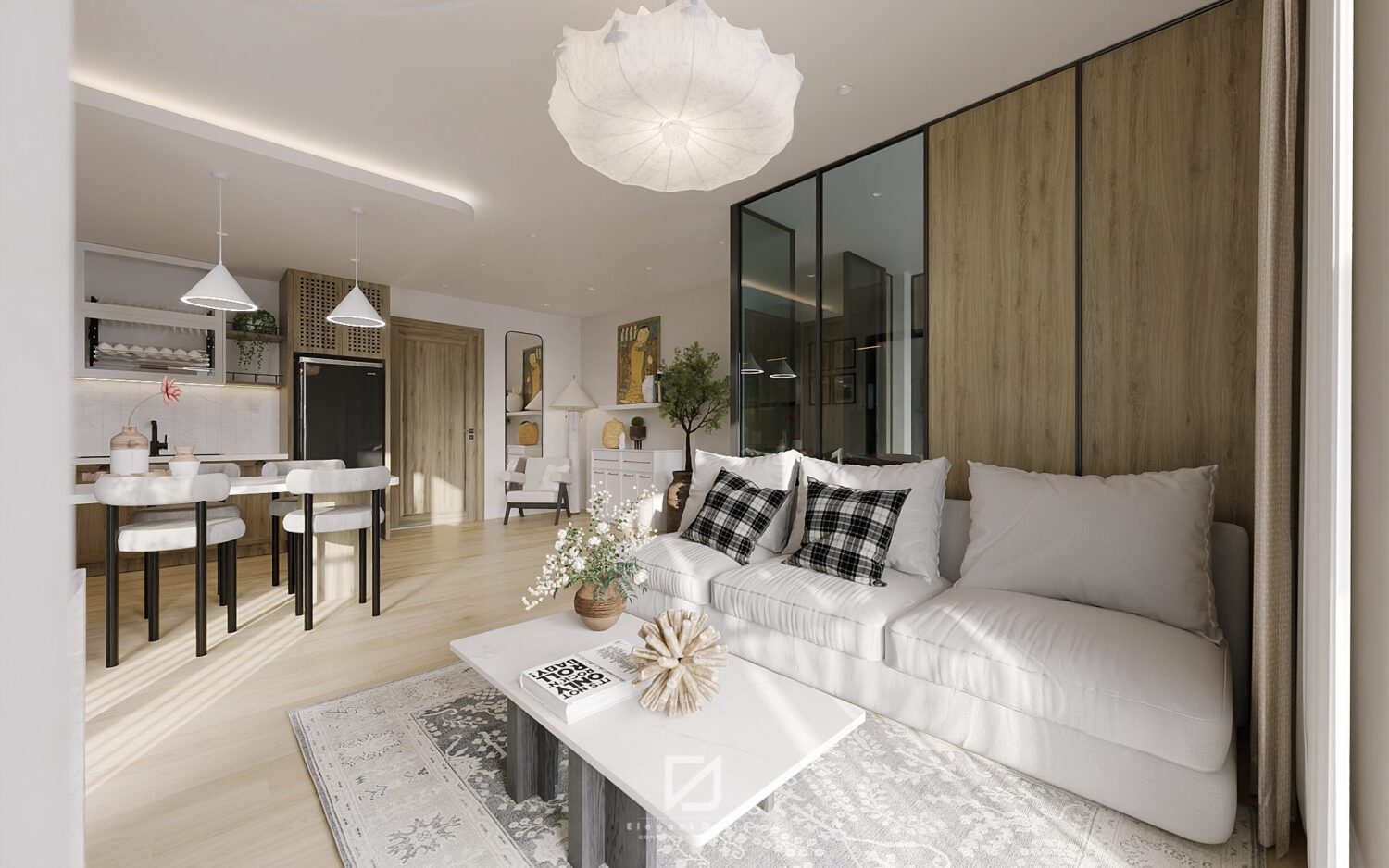 3D Interior Apartment Scene 3dsmax 2412762