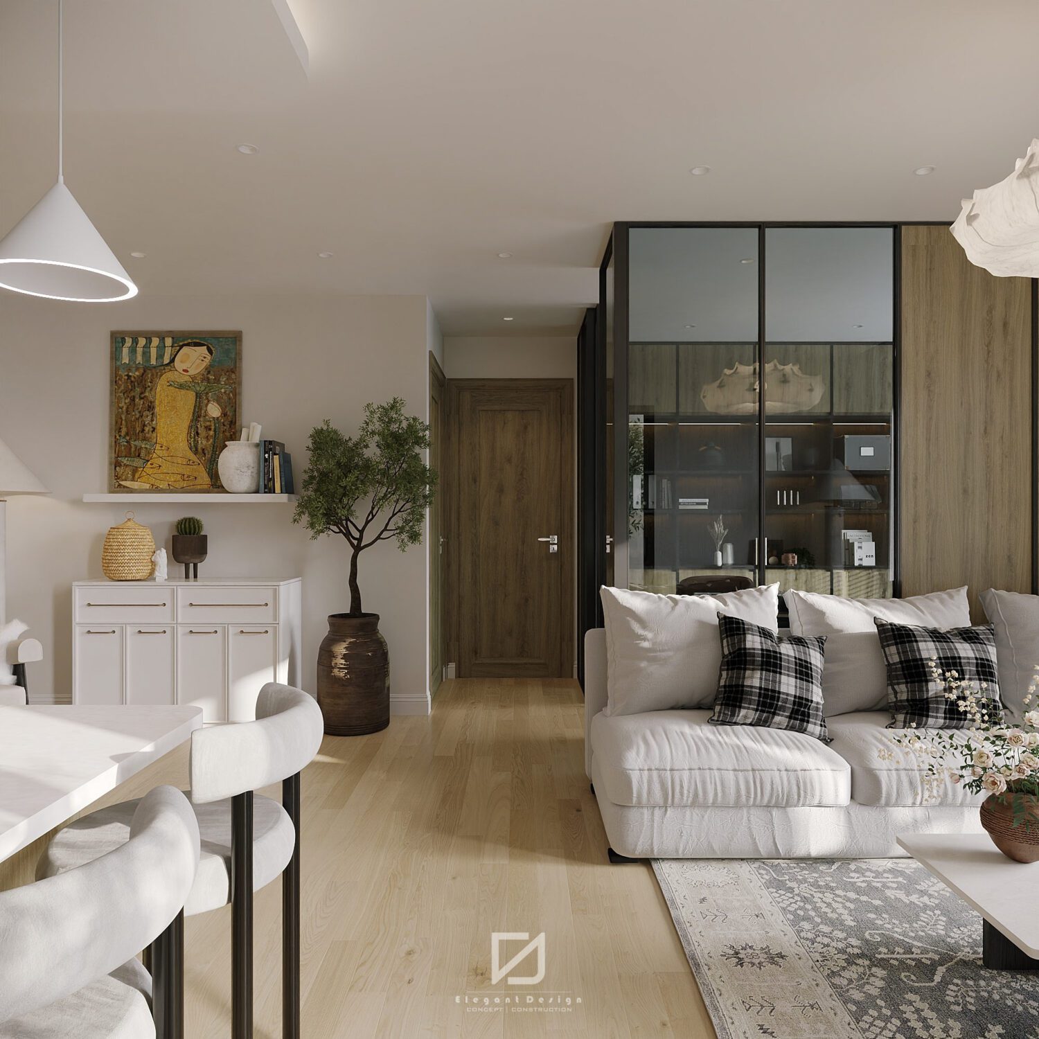 3D Interior Apartment Scene 3dsmax 2412762