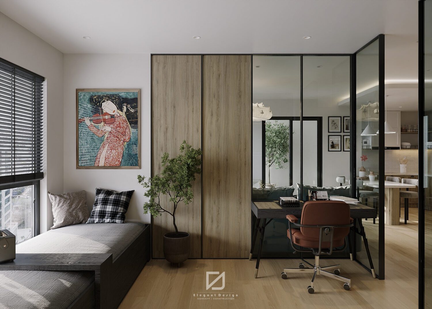 3D Interior Apartment Scene 3dsmax 2412762