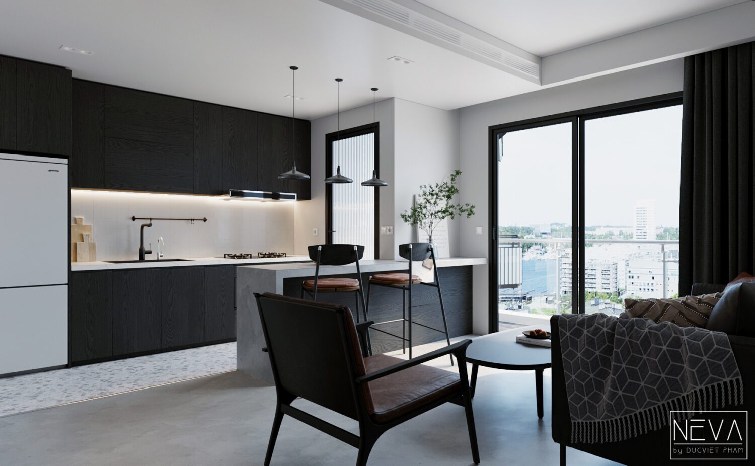 3D Interior Apartment Scene 3dsmax 2412768