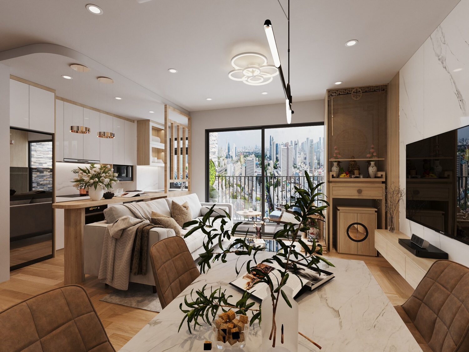 3D Interior Apartment Scene 3dsmax 2412771