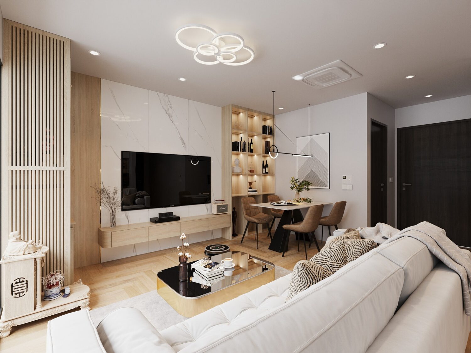 3D Interior Apartment Scene 3dsmax 2412771