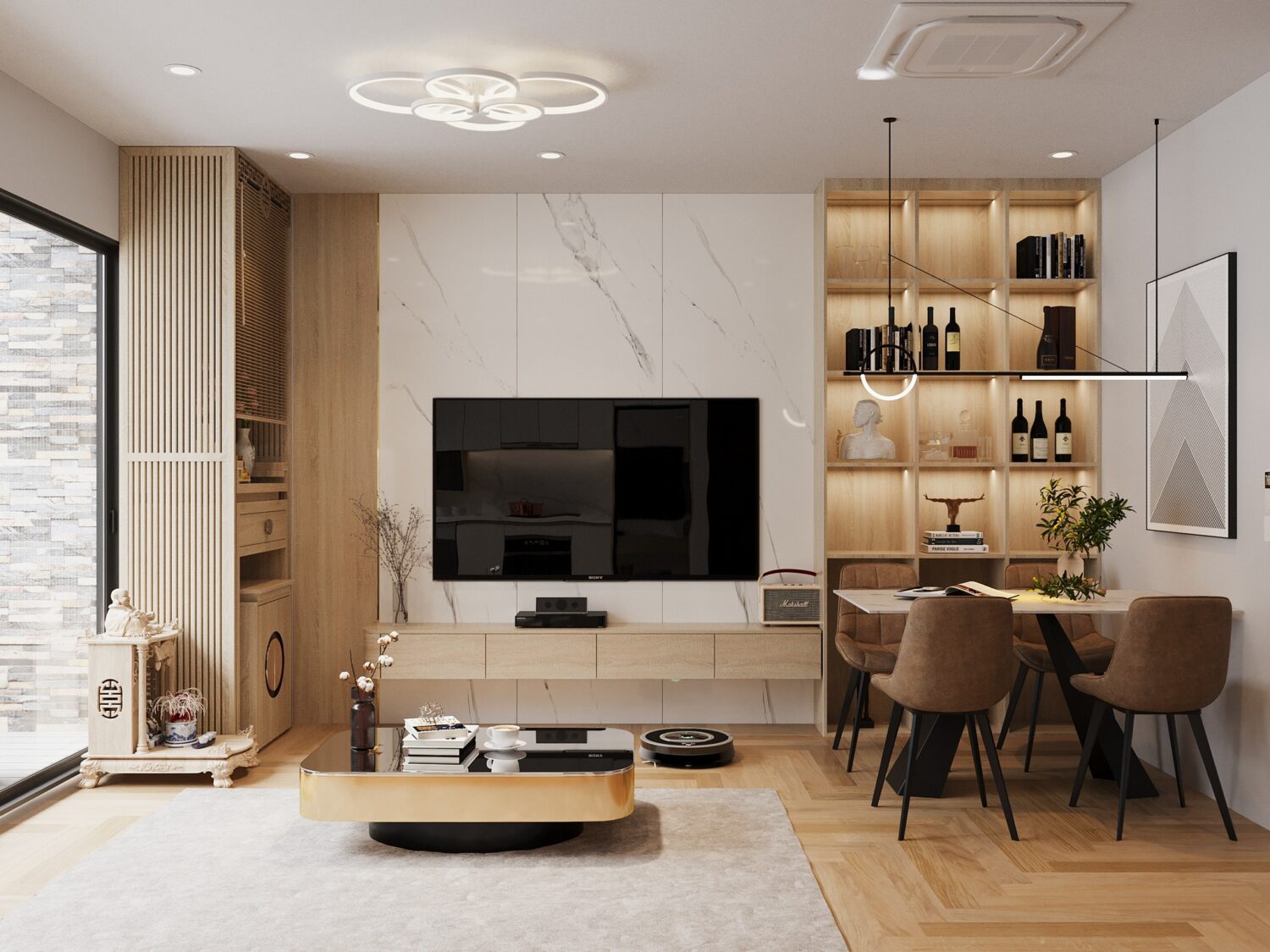 3D Interior Apartment Scene 3dsmax 2412771
