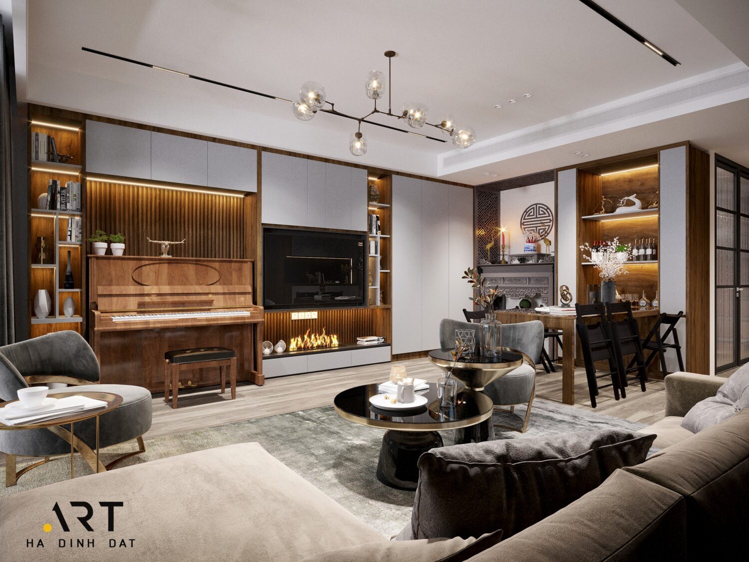 3D Interior Apartment Scene 3dsmax 2412790