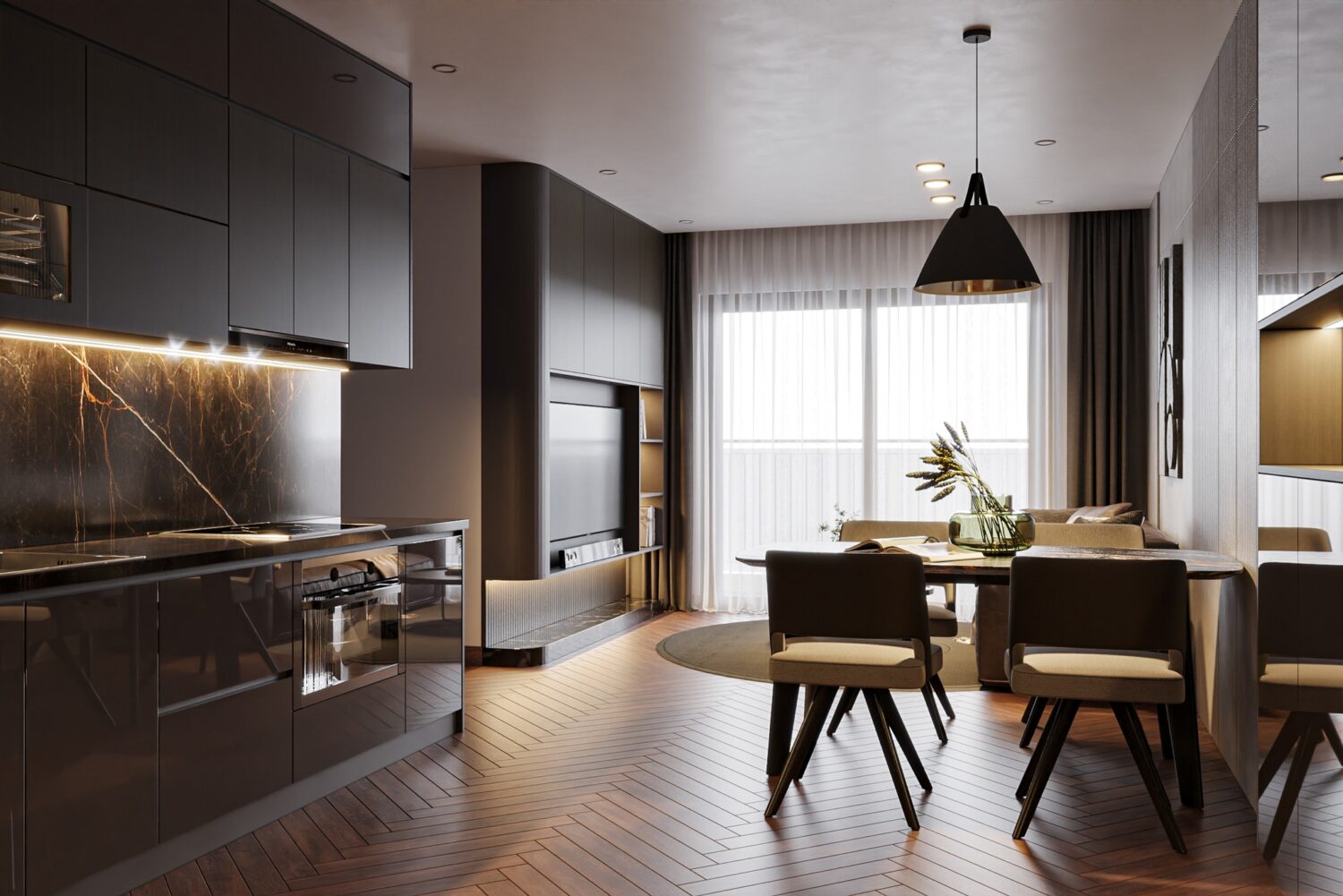 3D Interior Apartment Scene 3dsmax 2412813
