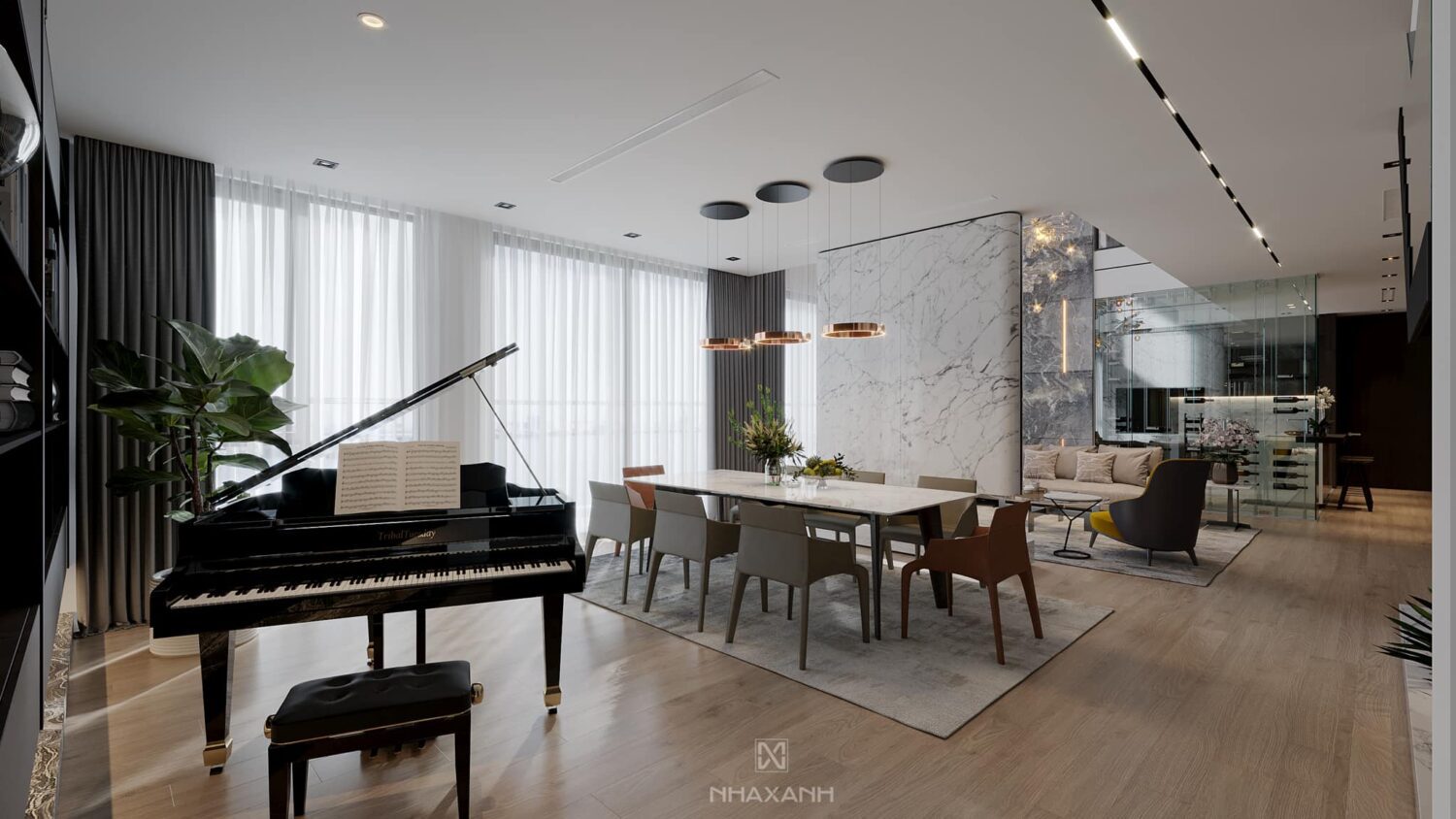 3D Interior Apartment Scene 3dsmax 2412828