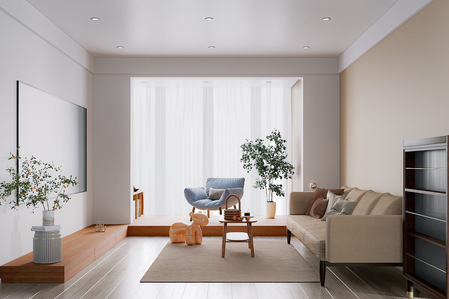 3D Interior Apartment Scene 3dsmax 2412848