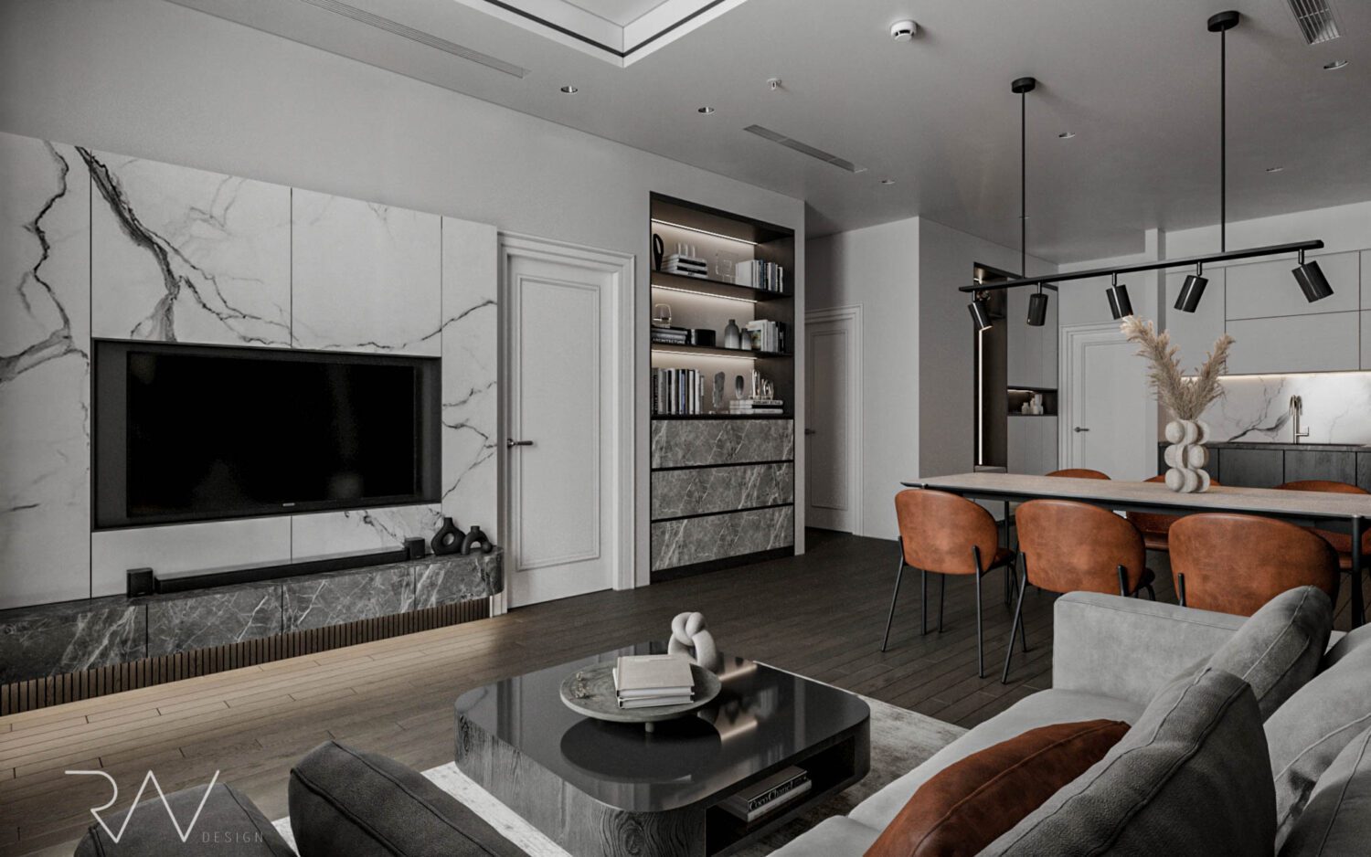 3D Interior Apartment Scene 3dsmax 2412869