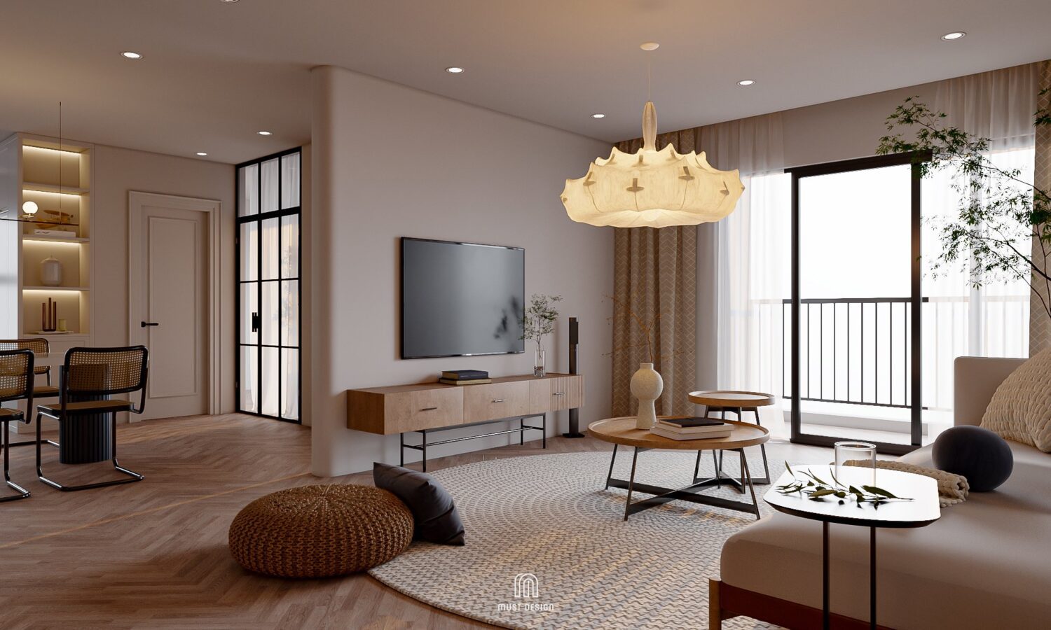 3D Interior Apartment Scene 3dsmax 2412876