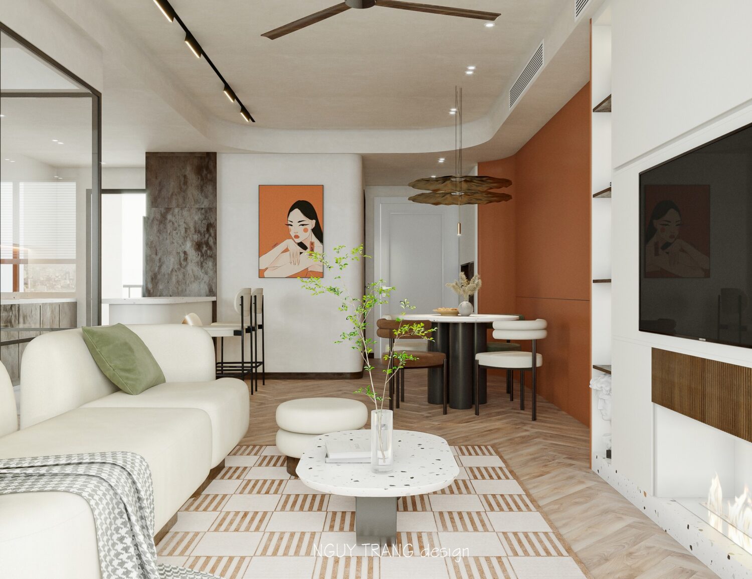 3D Interior Apartment Scene 3dsmax 2412877