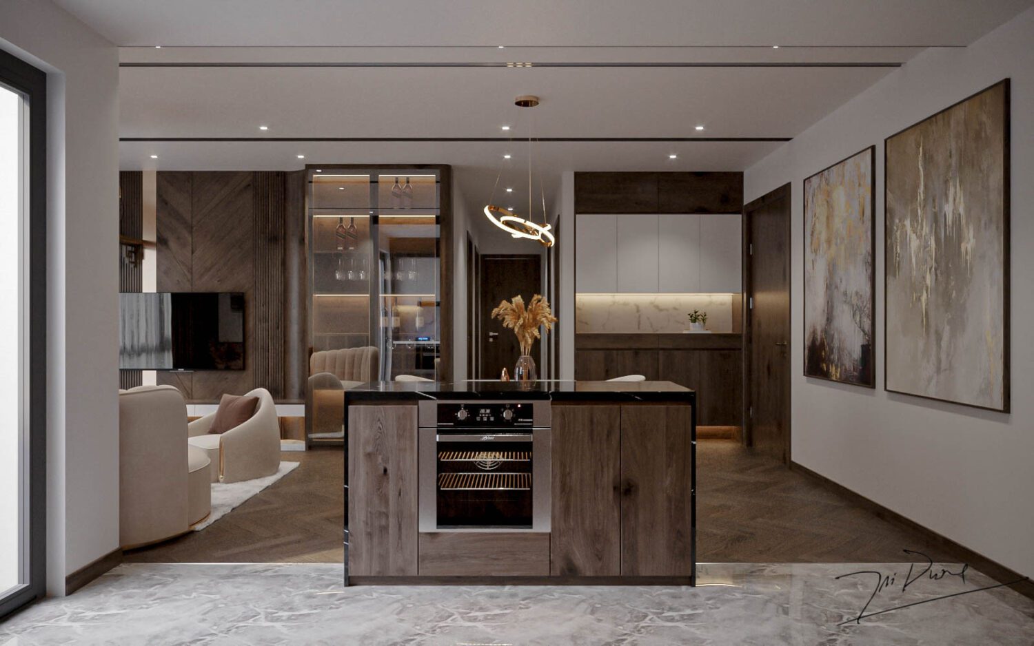 3D Interior Apartment Scene 3dsmax 2412902