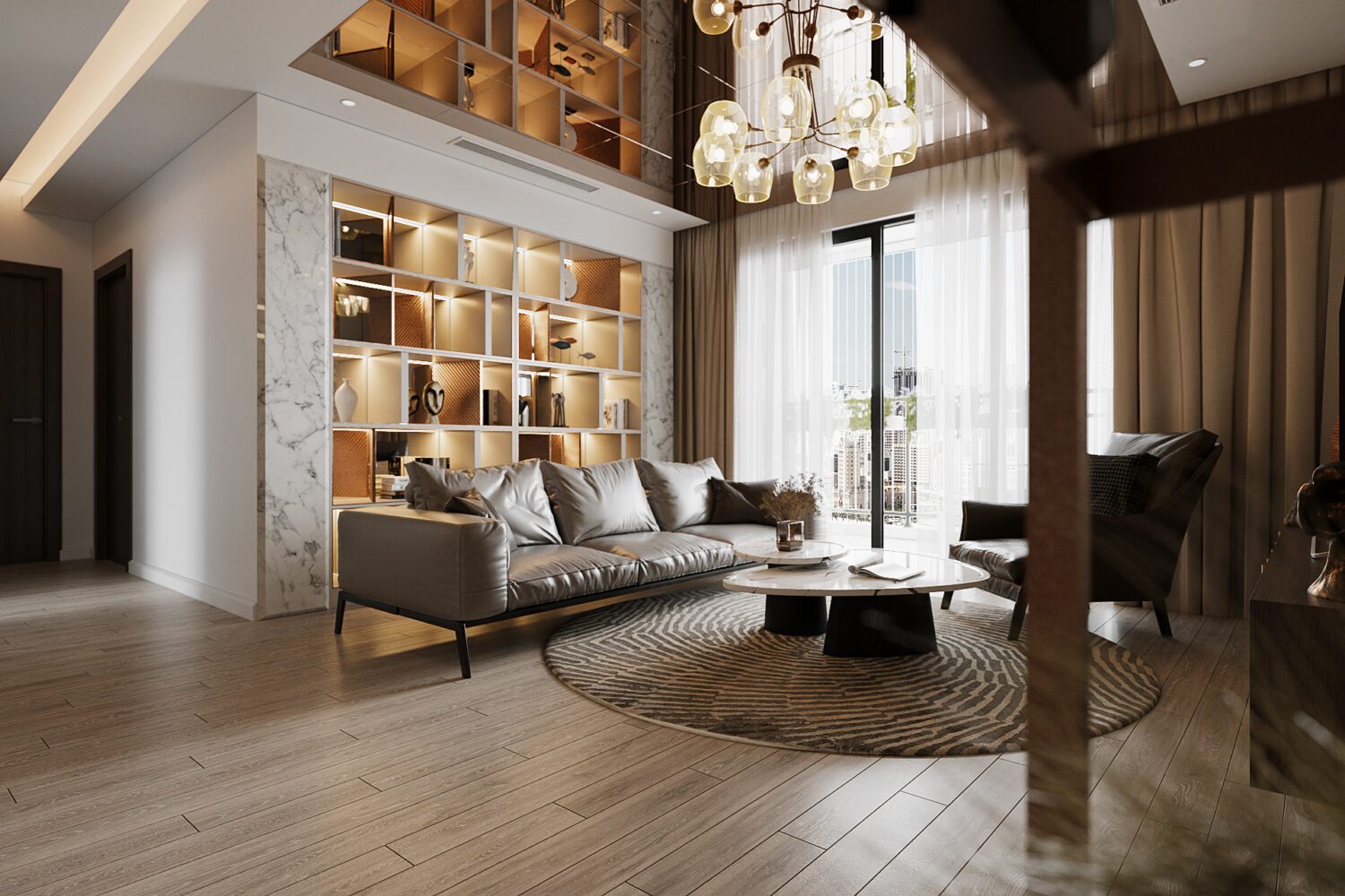 3D Interior Apartment Scene 3dsmax 2412928