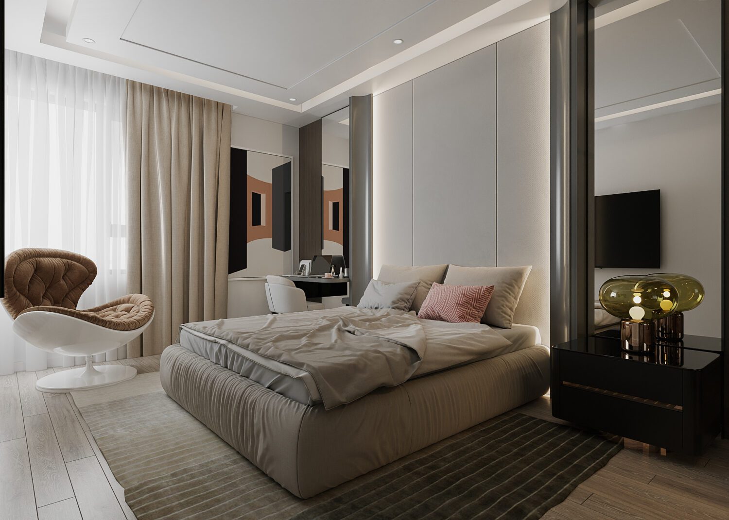 3D Interior Apartment Scene 3dsmax 2412928