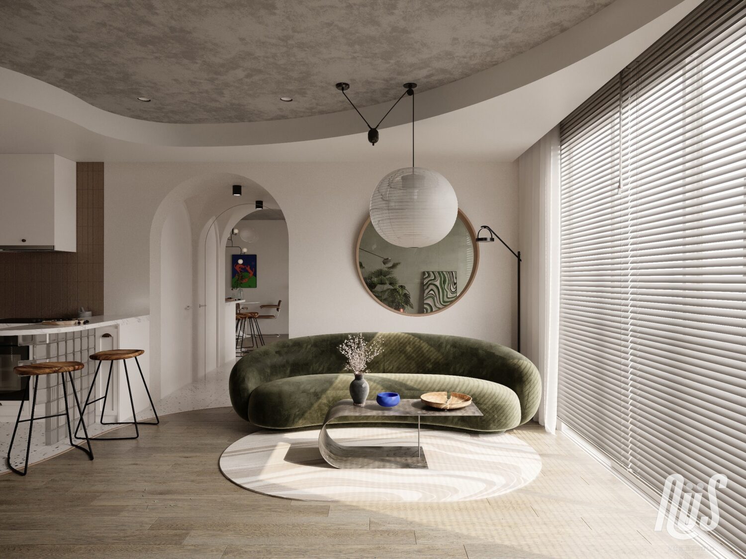 3D Interior Apartment Scene 3dsmax 2412946