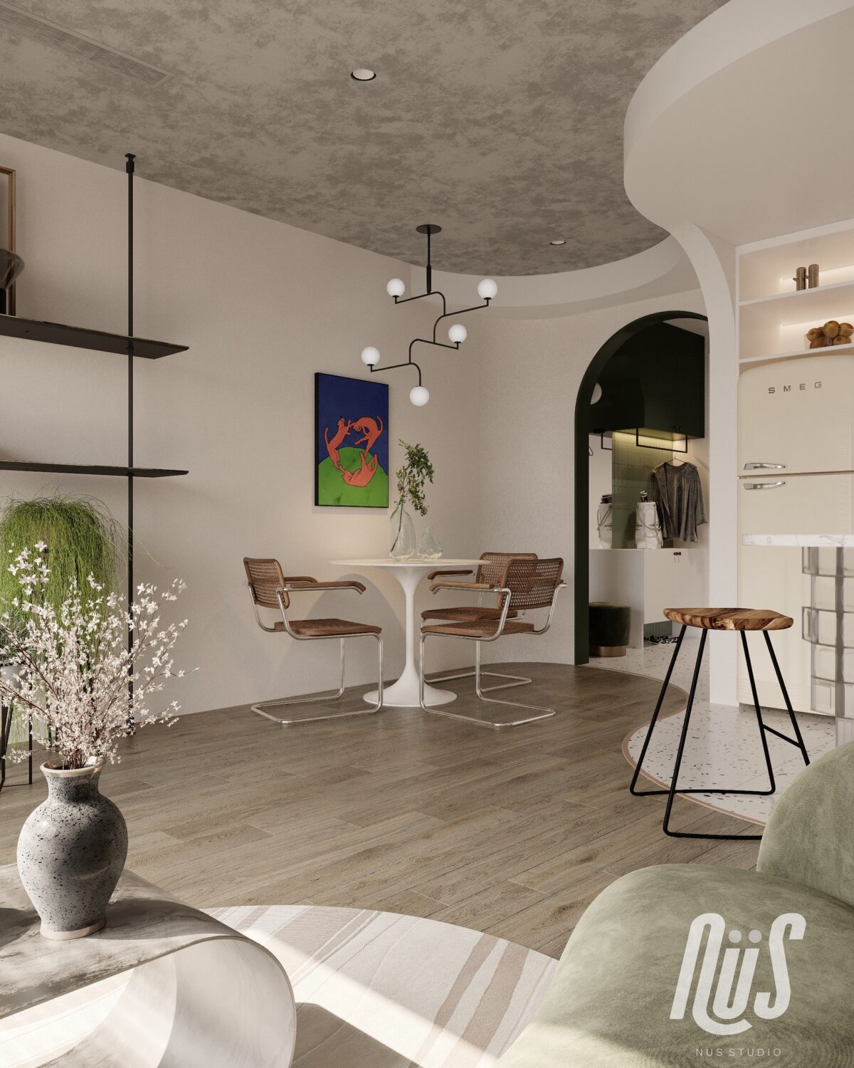 3D Interior Apartment Scene 3dsmax 2412946